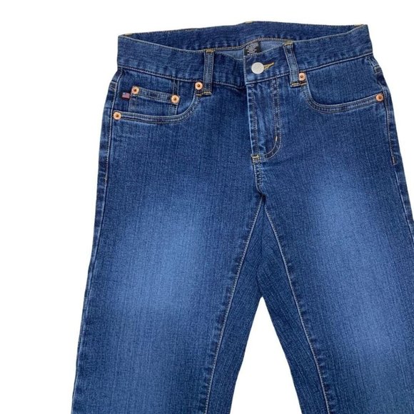 Ralph Lauren Polo Jeans Womens Size 2 Medium Wash Bootcut Denim Pants - Picture 6 of 6